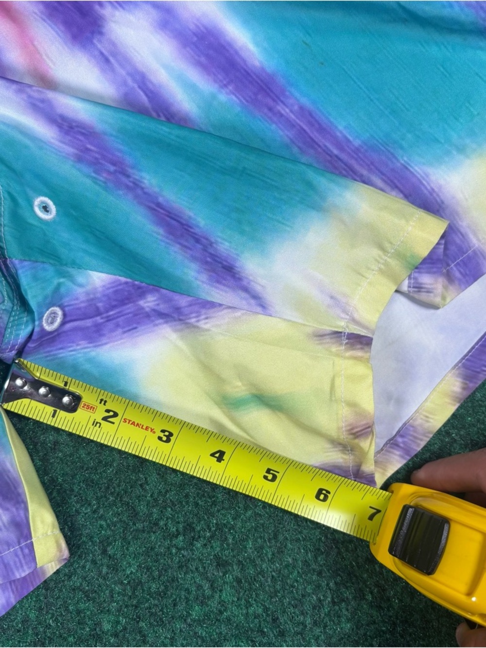 Billionaire Boys Club Tie Dye Swim Trunks Board Shorts XXL No Liner Drawstring - Picture 7 of 7